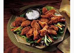 PERDUE® NO ANTIBIOTICS EVER, Fully Cooked, Homestyle, Breaded, KICK 'N WINGS®, 1st and 2nd Sections,…<br/>(230007)